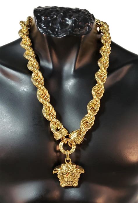 versace goldkette preis|versace necklace.